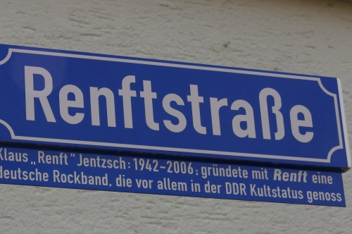 Straßenschild in Leipzig (Foto: H.-J. Schaller)