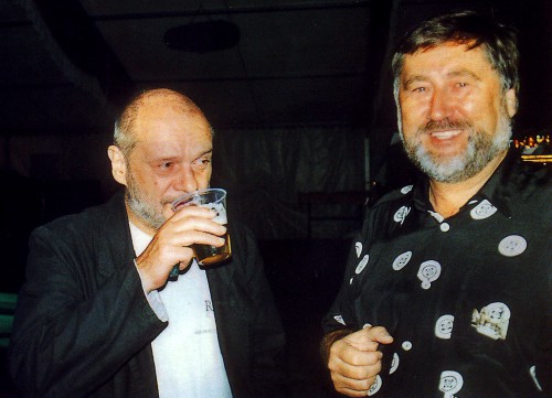 Bernd Woick (rechts) & Klaus Renft, 2000 (Foto: Lothar Günther)